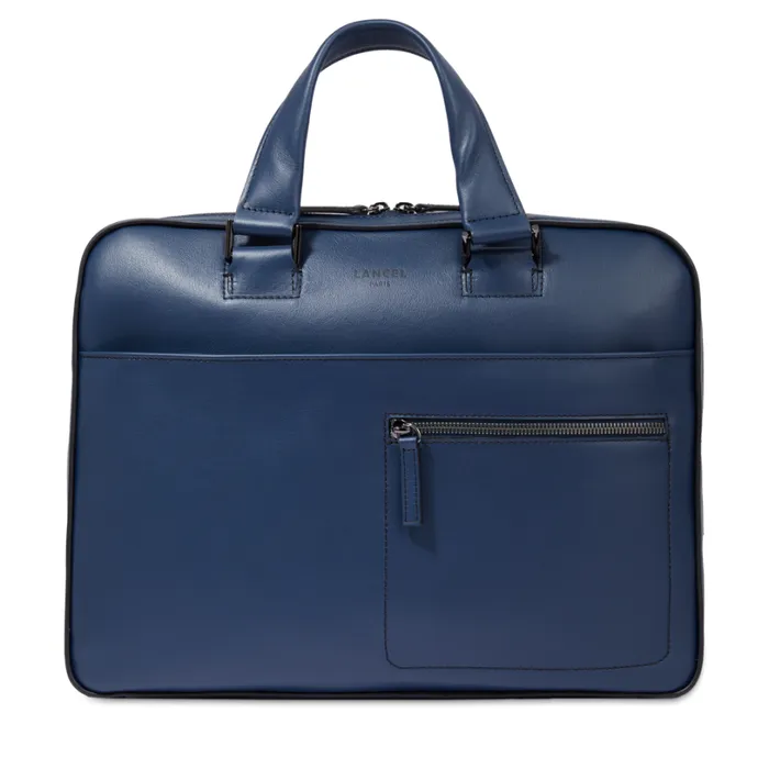 14 Doc Holder Petrol Blue Men Lancel Business Bags