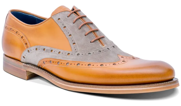 Abingdon 8211 Cedar Calf Polo Suede Men Barker Shoes Mens Oxfords