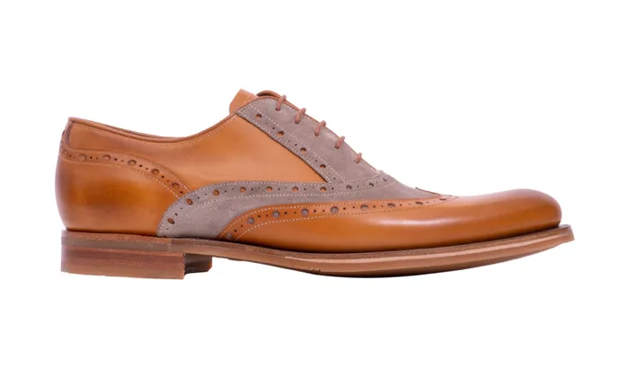 Abingdon 8211 Cedar Calf Polo Suede Men Barker Shoes Mens Oxfords