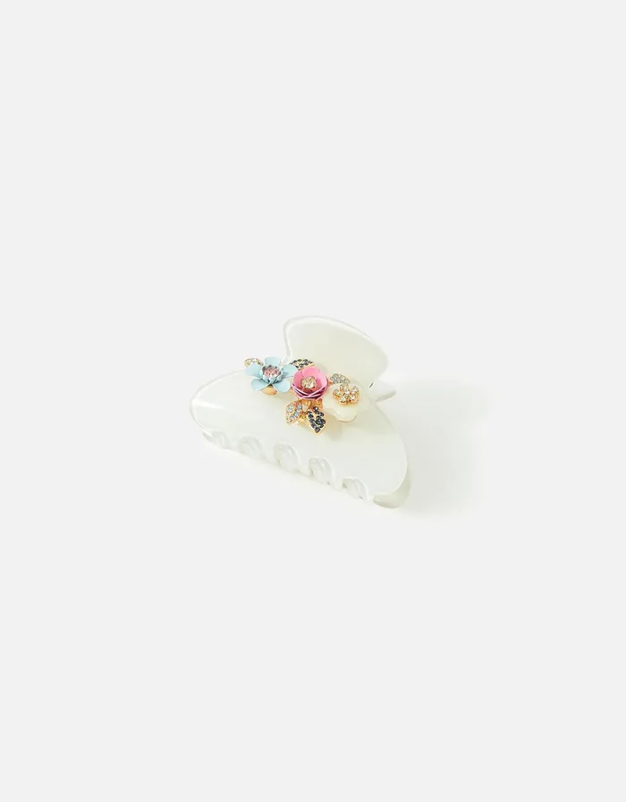 Accessorize 3D Floral Claw Clip Women Hair Accessories