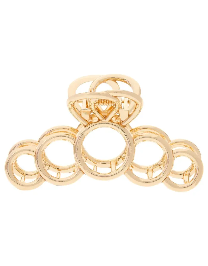 Accessorize Circle Claw Clip Women Hair Accessories