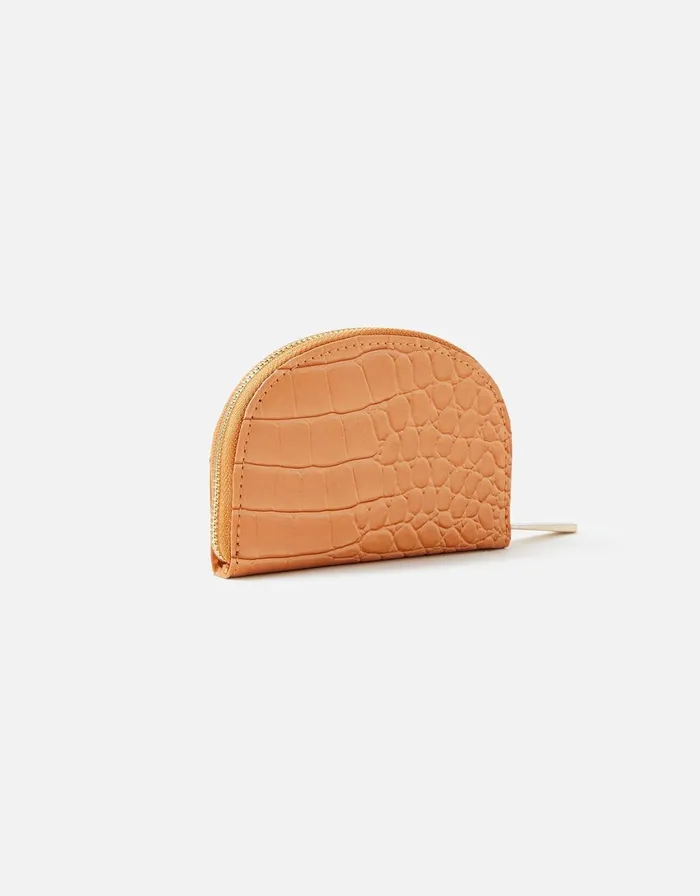 Accessorize Crescent Purse Orange Orange Women Purses and Wallets