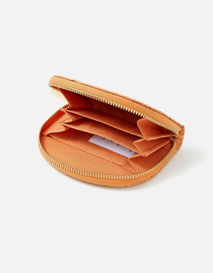 Accessorize Crescent Purse Orange Orange Women Purses and Wallets