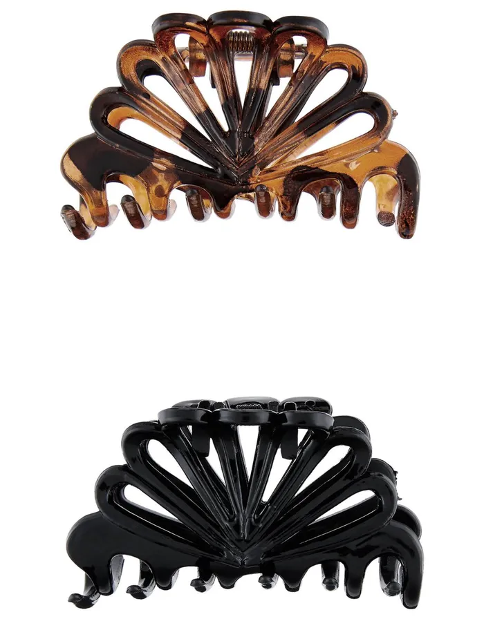 Accessorize CutOut Claw Clips Women Hair Accessories