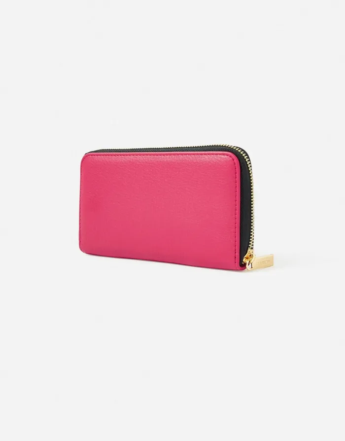 Accessorize CutOut Wallet Red Berry Women Purses and Wallets