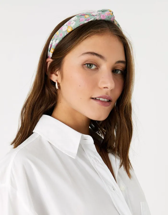Accessorize Ditsy Print Knot Headband Women Headbands