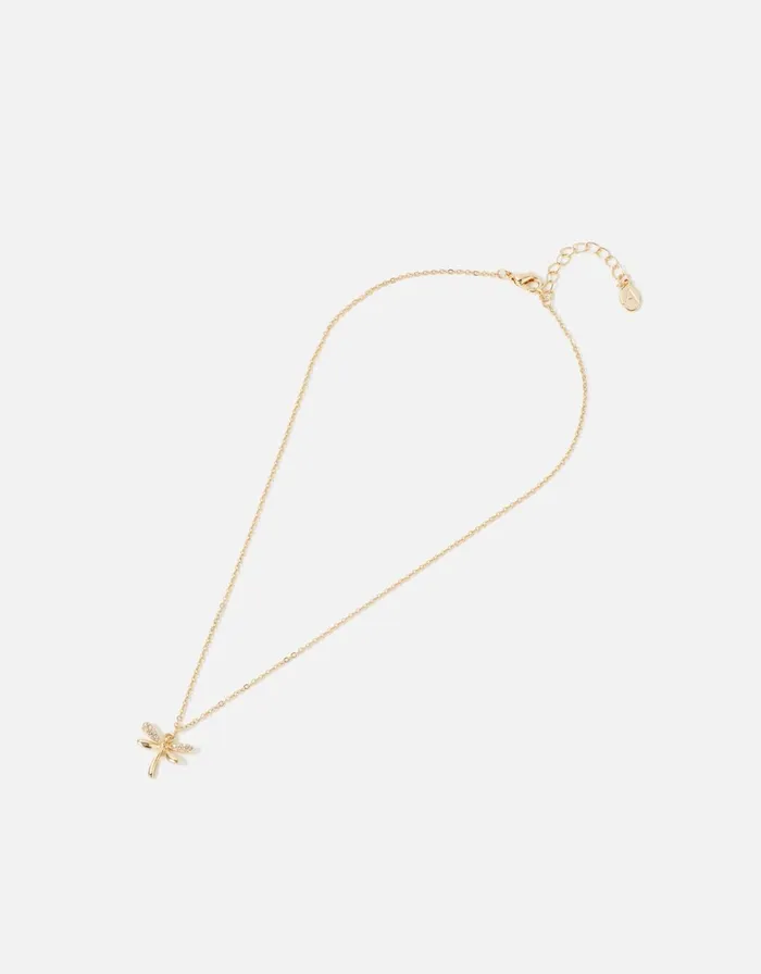 Accessorize Dragonfly Pendant Necklace Women Necklaces