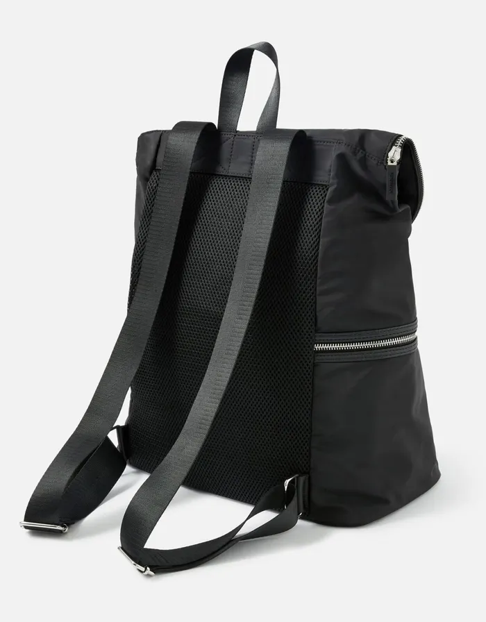 Accessorize Gina Gym Rucksack With Recycled Fabric Black Black Women Gym Bags