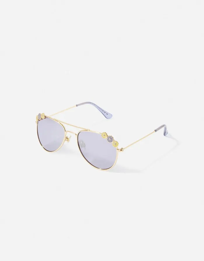Accessorize Girls Daisy Aviator Sunglasses Girls Accessories