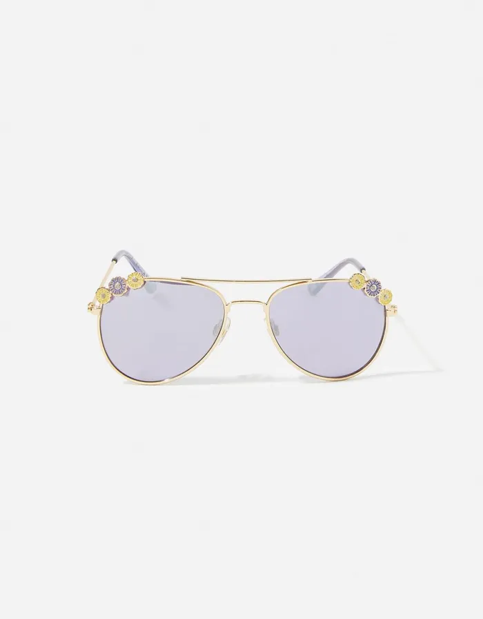 Accessorize Girls Daisy Aviator Sunglasses Girls Accessories