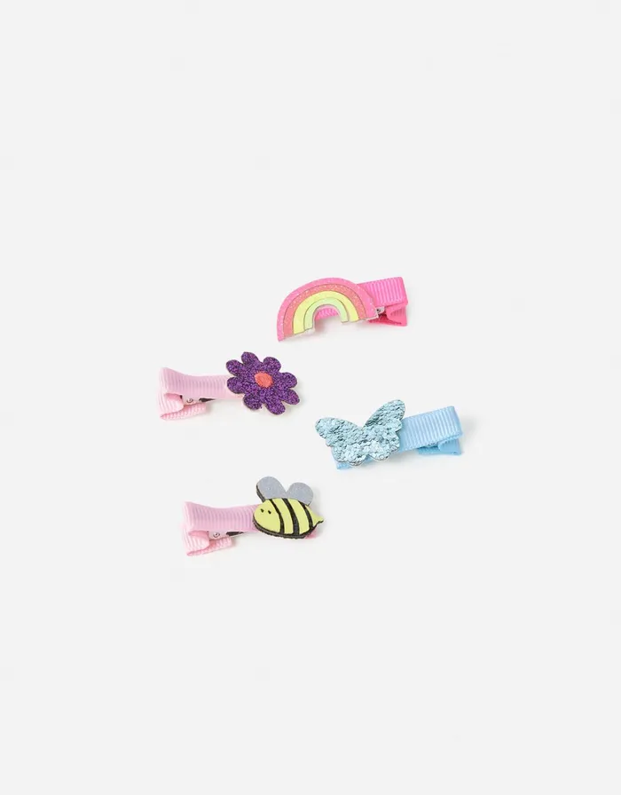 Accessorize Girls Garden Salon Hair Clip Set Girls Hair Accessories