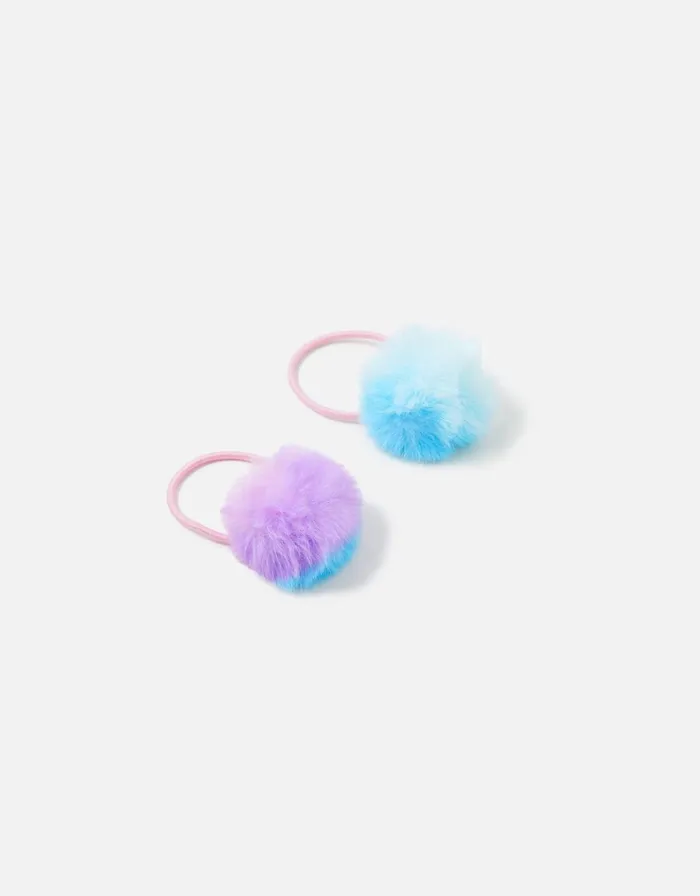 Accessorize Girls Ombre Fluffy Hairbands Girls Hair Accessories