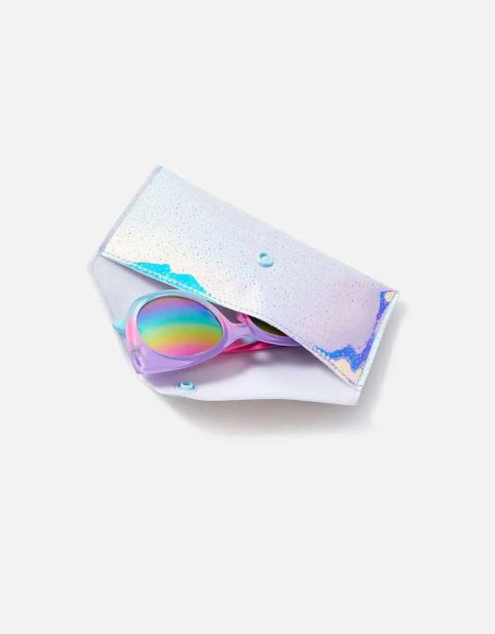 Accessorize Girls Rainbow Ombre Sunglasses With Case Girls Accessories