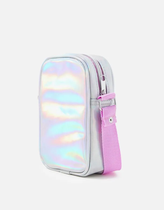 Accessorize Girls Sequin Mobile Phone Bag Girls Bags