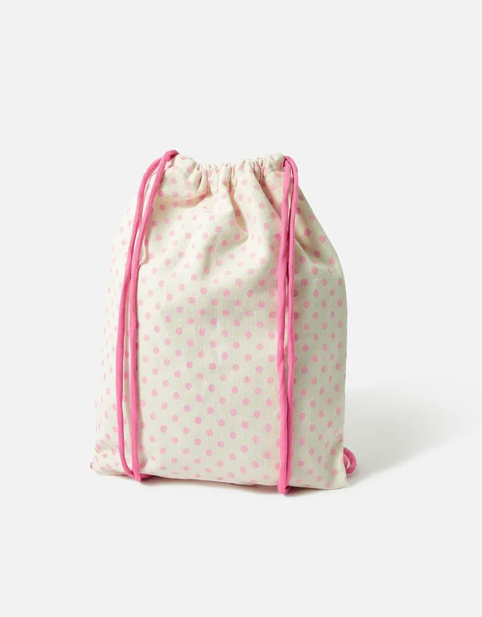 Accessorize Girls Sleepover Ready Drawstring Bag Girls Bags