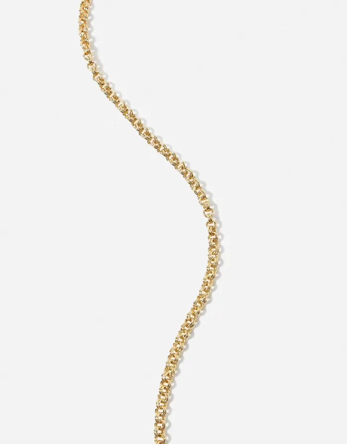 Accessorize GoldPlated Rolo Chain Necklace Women Necklaces