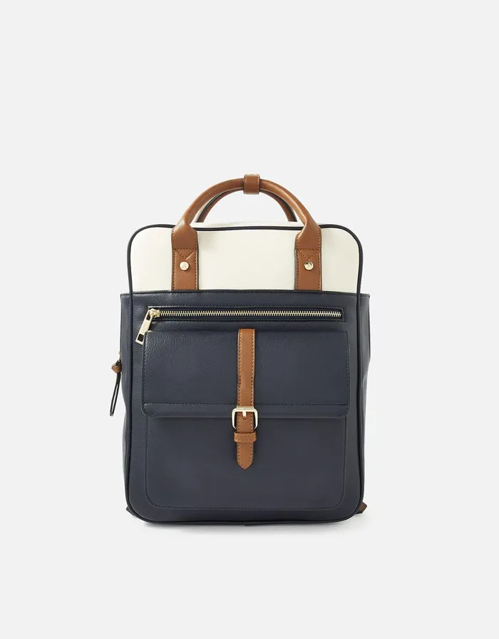 Accessorize Harrie Backpack Multi Darksmulti Women Vegan Bags Backpacks and Purses