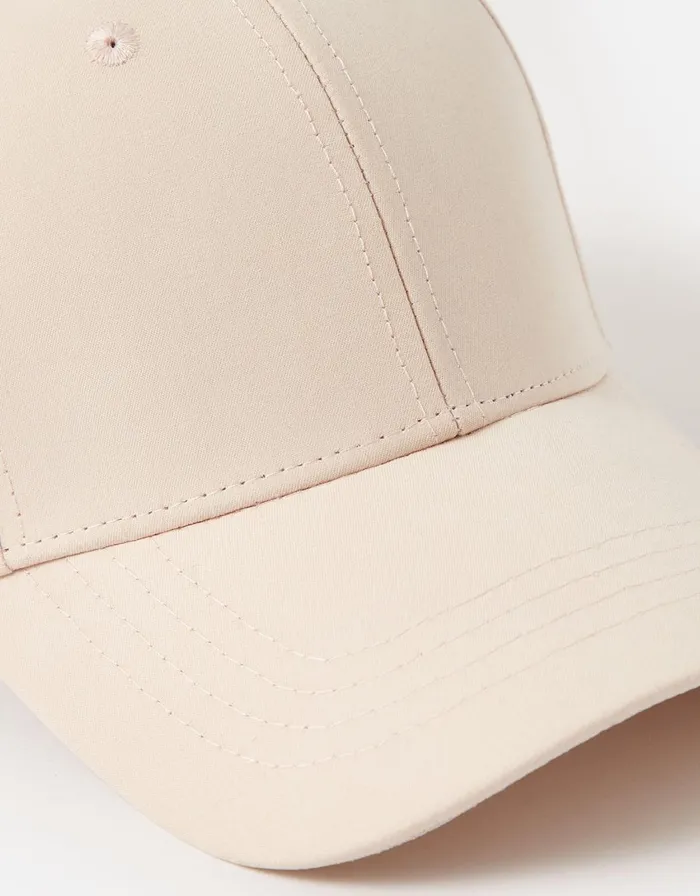 Accessorize Jamie Plain Baseball Cap Pale Pink Women Hats