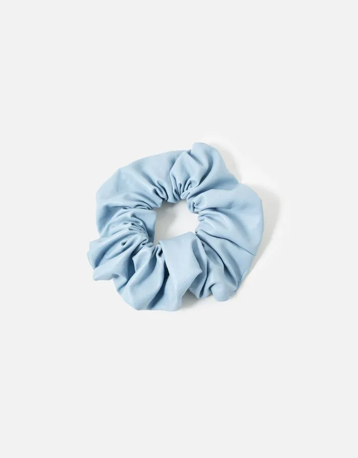 Accessorize Large PU Scrunchie Women Hair Accessories