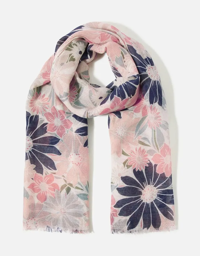 Accessorize Lucia Floral Print Scarf Women Scarves
