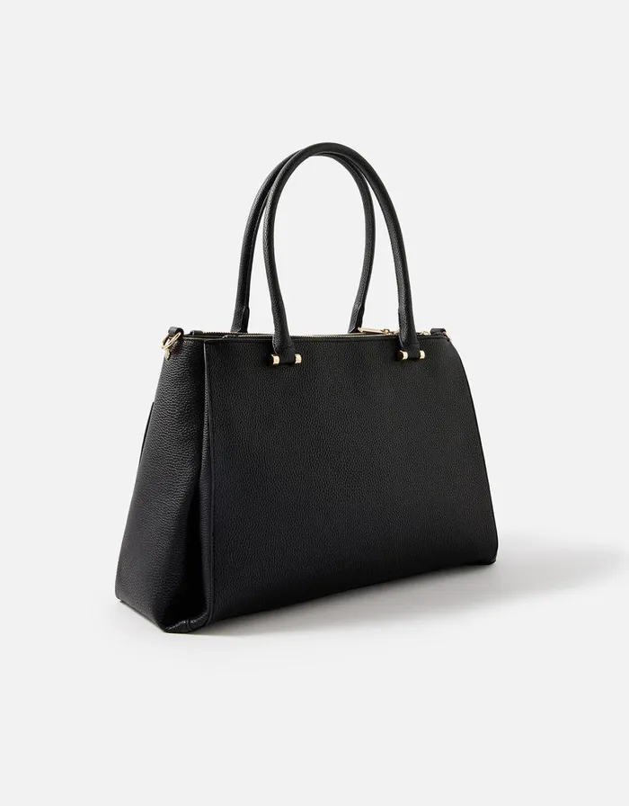 Accessorize Mariah Work Tote Bag Black Black Women Shoulder Bags