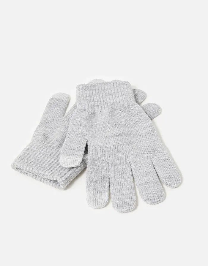 Accessorize Metallic Touchscreen Glove Twinset Women Gloves