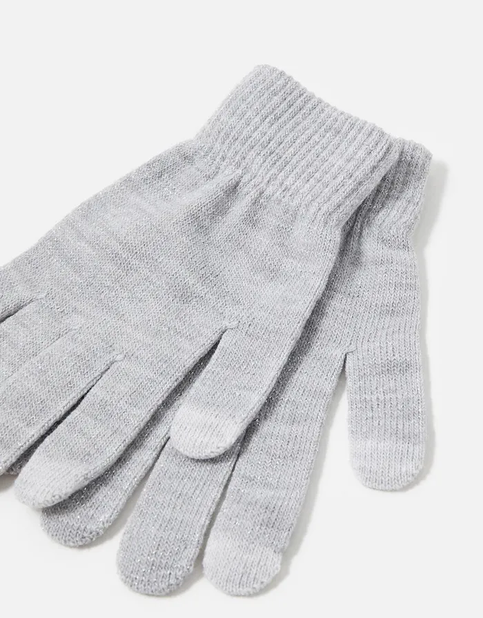 Accessorize Metallic Touchscreen Glove Twinset Women Gloves