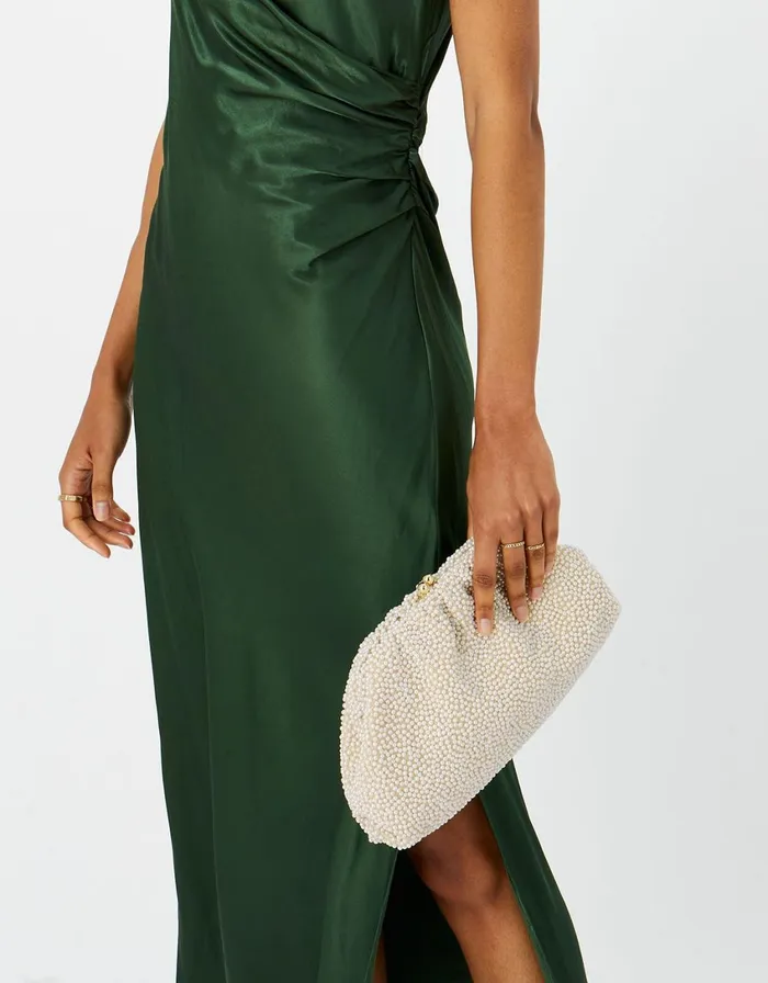 Accessorize Pearl Cloud Clutch Bag Women Clutch Bags