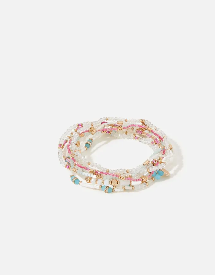 Accessorize Romantic Ramble Stretch Bracelet Multipack Women Bracelets