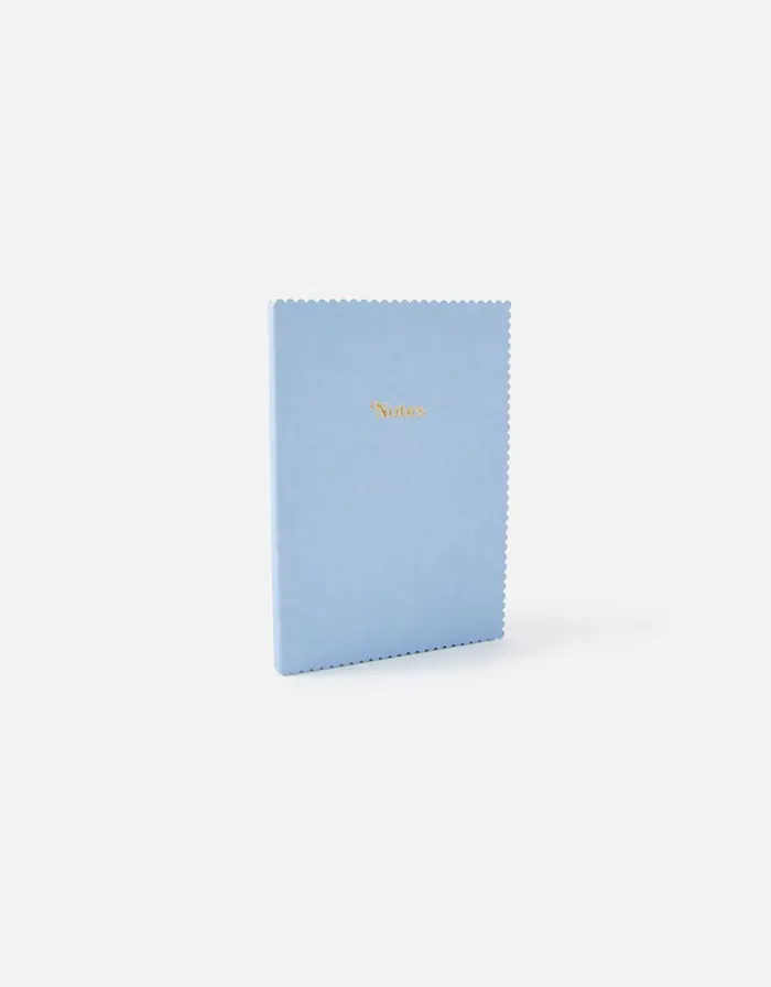Accessorize Scallop Detail Notebook Women Stationery