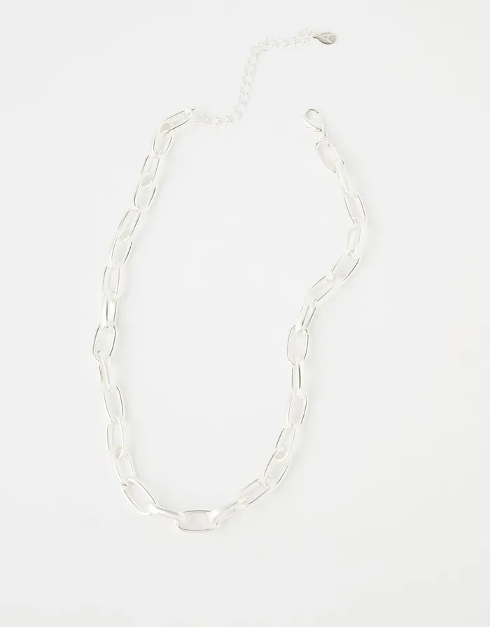 Accessorize Simple Medium Chain Necklace Women Necklaces