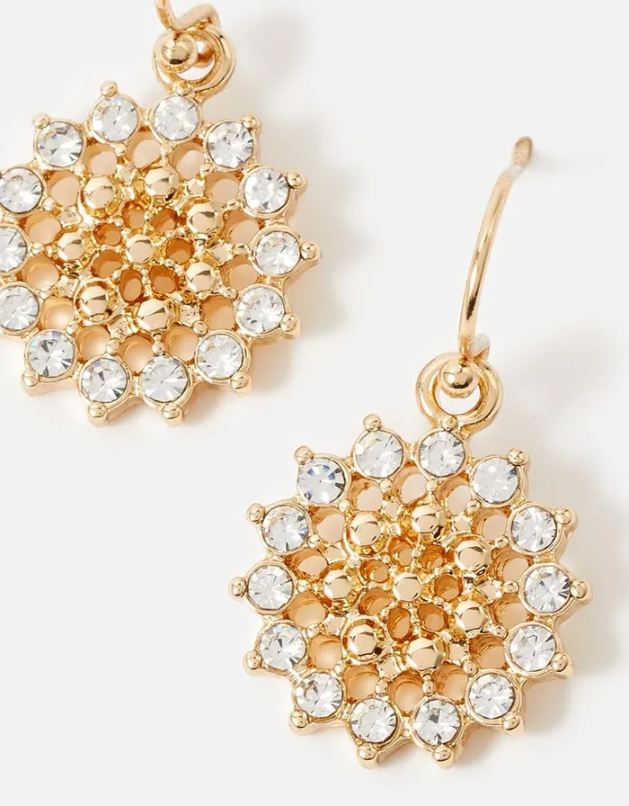 Accessorize Starburst Short Drop Earrings Women Earrings