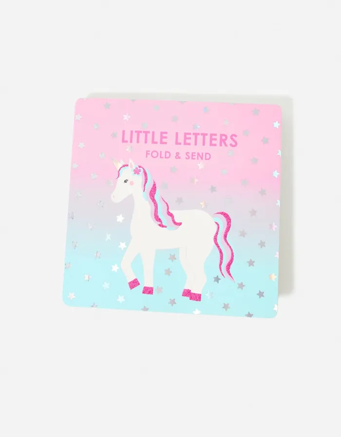 Accessorize Unicorn Little Letters GirlsWomen Stationery