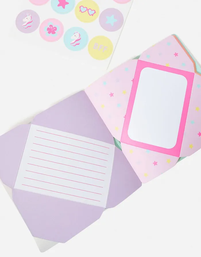 Accessorize Unicorn Little Letters GirlsWomen Stationery