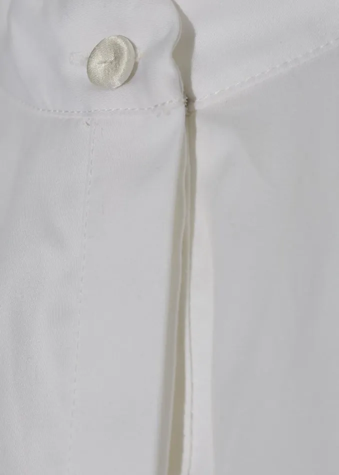 Adam Lippes Dresses and Jumpsuits Tiered Ruffle Mini Dress In Cotton Poplin White 8211 Women