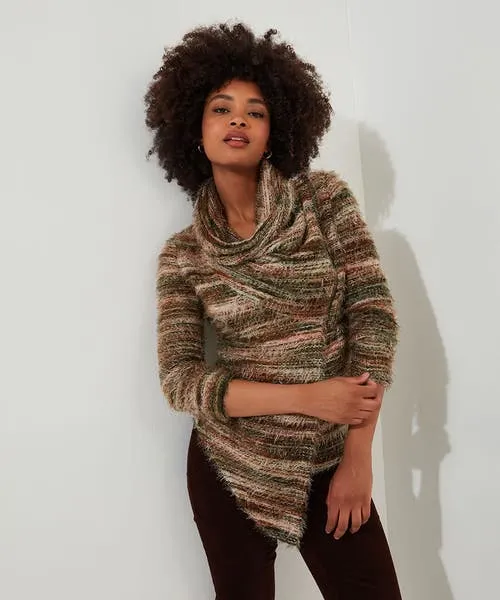 Alicia Zip Top Brown Apparel Tops Tunics and Blouses Joebrowns