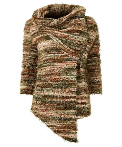 Alicia Zip Top Brown Apparel Tops Tunics and Blouses Joebrowns