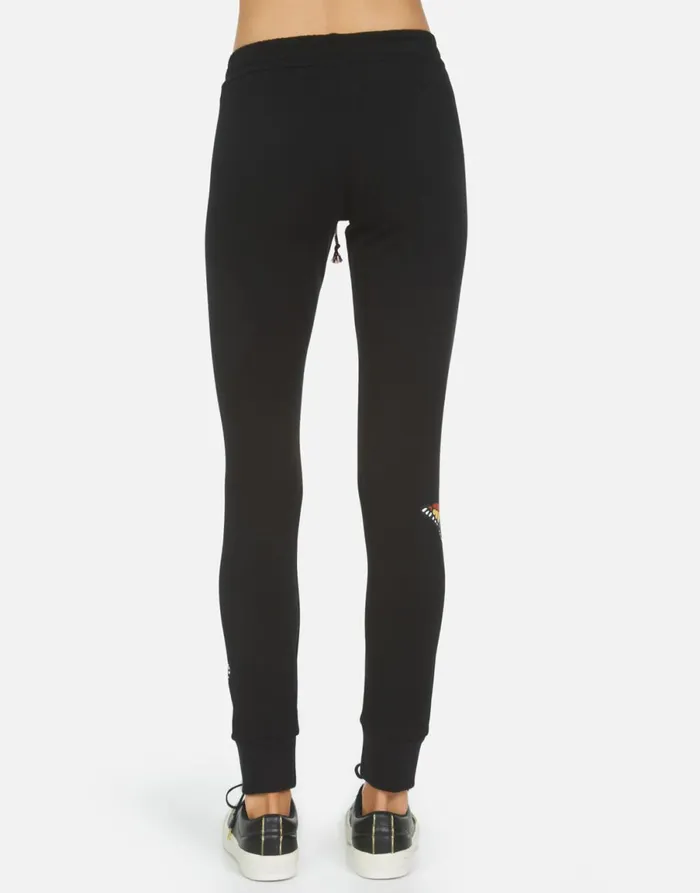 Angelina Butterfly Black Women039s Lauren Moshi Long Sweatpants