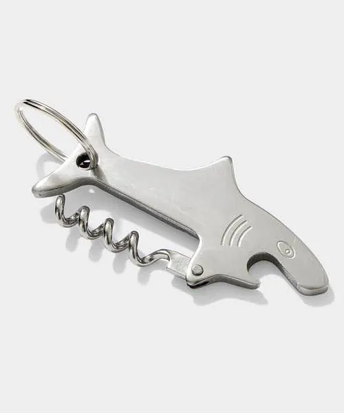 Apparel Accessories and Jewellery Joebrowns Shark Bite Multiuse Keyring Silver