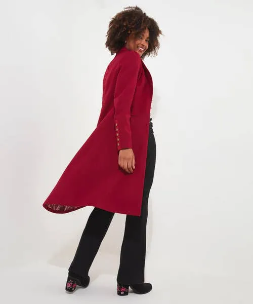Apparel Coats and Jackets Joebrowns Oh So Sophisticated Coat Red Apparel Coats and Jackets Joebrowns Oh So Sophisticated Coat Red