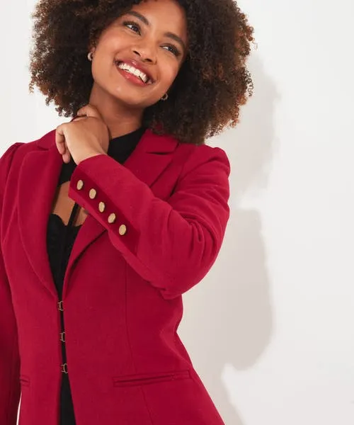 Apparel Coats and Jackets Joebrowns Oh So Sophisticated Coat Red Apparel Coats and Jackets Joebrowns Oh So Sophisticated Coat Red