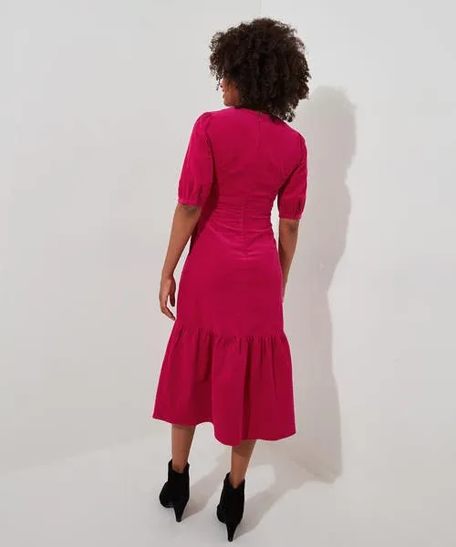 Apparel Curiously Cord Dress Pink Dresses Joebrowns