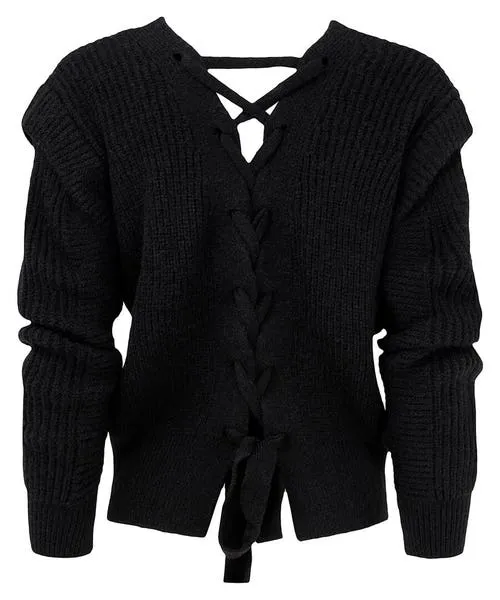 Apparel Joebrowns Lace Up Cardigan Black Knitwear and Cardigans Apparel Joebrowns Lace Up Cardigan Black Knitwear and Cardigans
