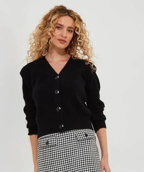 Apparel Joebrowns Lace Up Cardigan Black Knitwear and Cardigans Apparel Joebrowns Lace Up Cardigan Black Knitwear and Cardigans