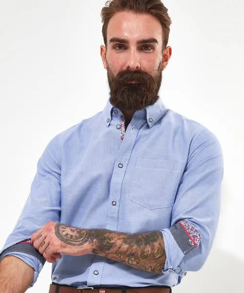 Apparel Shirts Joebrowns No Ordinary Oxford Shirt Blue