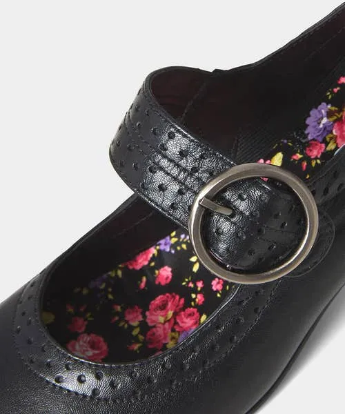 Apparel Shoes Sandals and Boots Joebrowns Mimi Leather Mary Jane Shoes Black