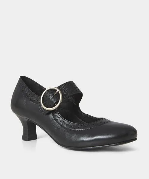 Apparel Shoes Sandals and Boots Joebrowns Mimi Leather Mary Jane Shoes Black