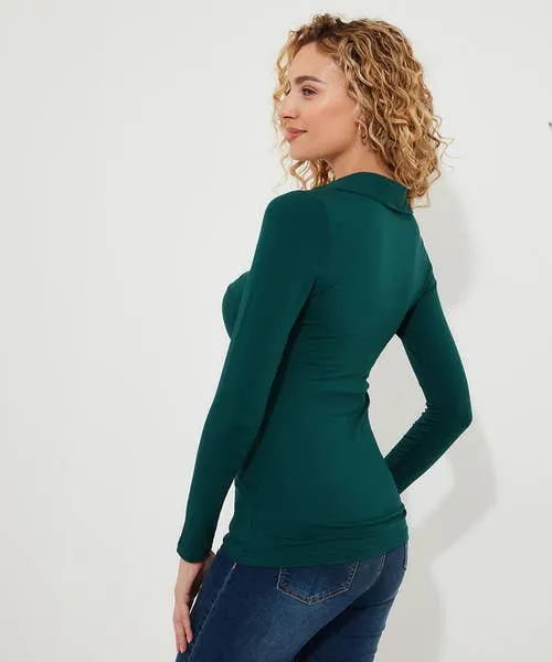 Apparel Tops Tunics and Blouses Joebrowns Forest Twist Front Top Forest Green Apparel Tops Tunics and Blouses Joebrowns Forest Twist Front Top Forest Green