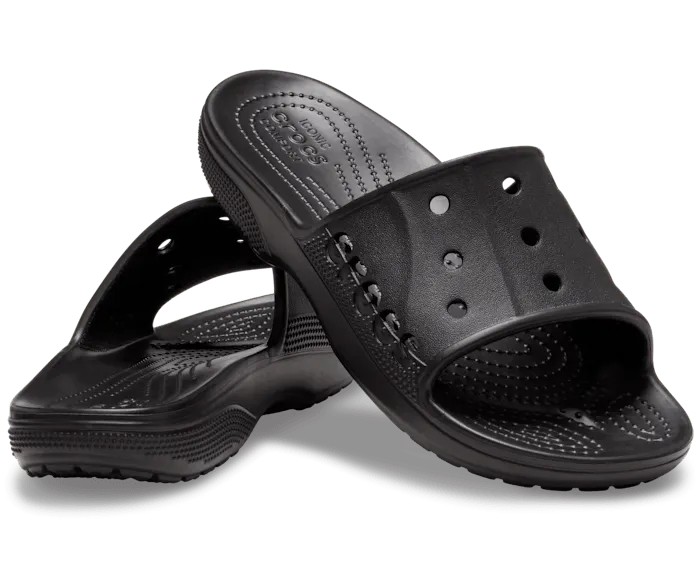Baya II Slide Black Men Crocs Sandals