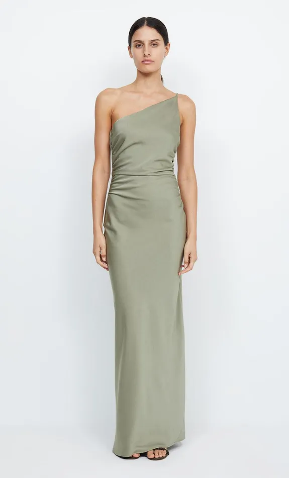Bec Bridge Bridesmaid Dresses Women ETERNITY ASYM MAXI DRESS 8211 SAGE